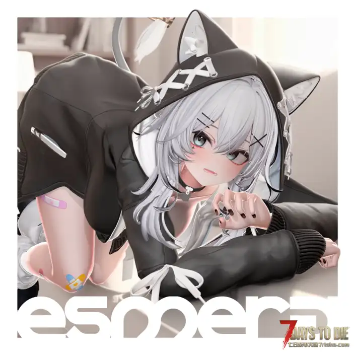 【VRoid Mod / Custom Avatar】七日杀V2.5 人物模型 Eku Esmera