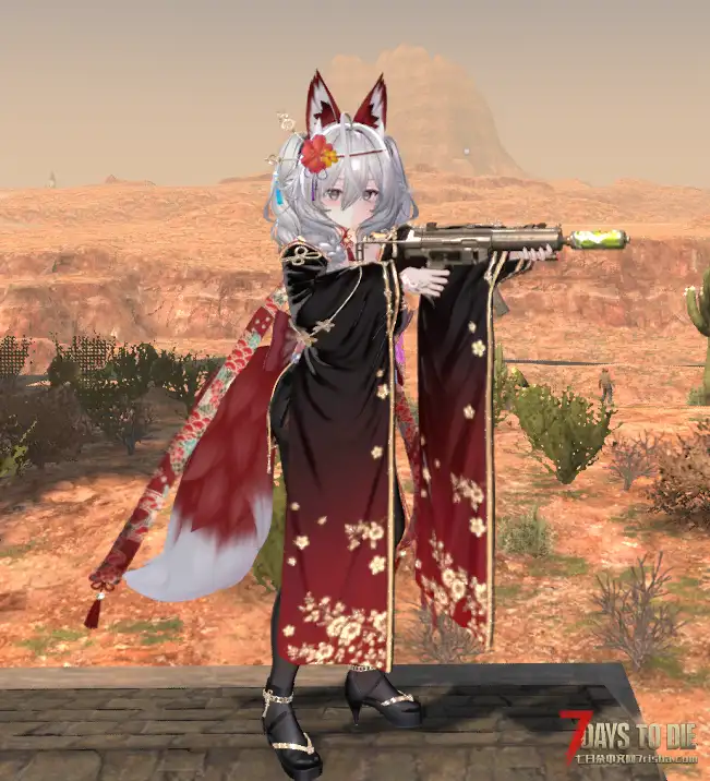 CustomAvatars-Alpha 角色模型 狐狸巫女Milltina