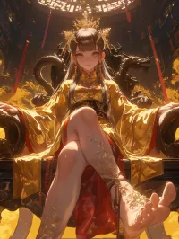 居山野看桃花