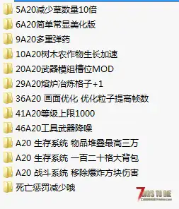 A21自用MOD哦