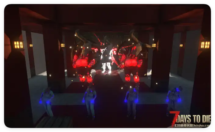 1.27日早八点将新开七日杀2.5原版服务器拓展，欢迎来耍