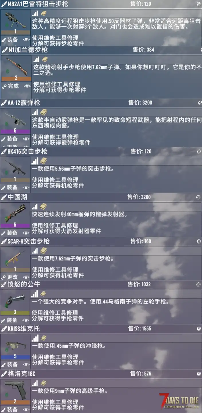 【武器MOD】战术行动武器：41款现代枪械（A21/7.22更新/汉化+修复）