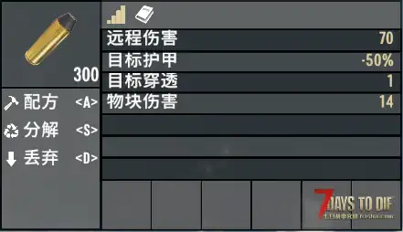 [小型MOD] 平衡弹药伤害 （V2.X/原创）