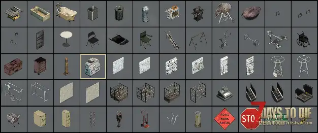 [小型MOD] 山姆的装饰物品 (V2.X/转载)