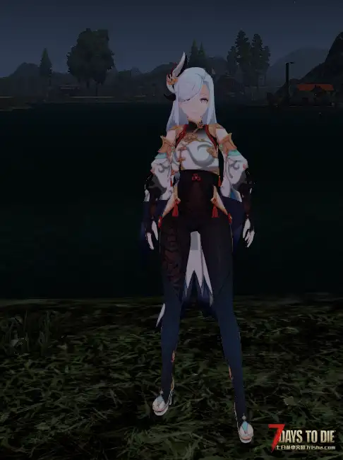 VRoid Mod 角色模型 申鹤