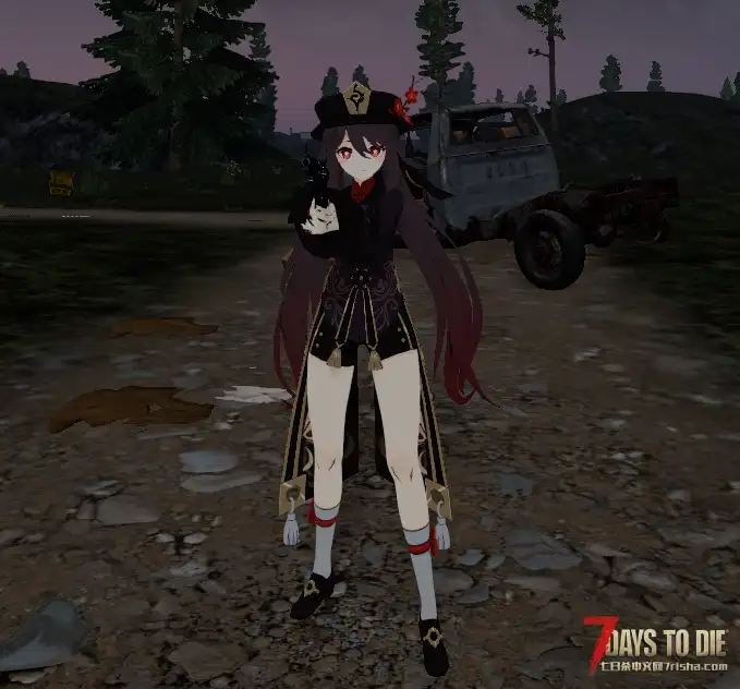 VRoid Mod 角色模型 胡桃