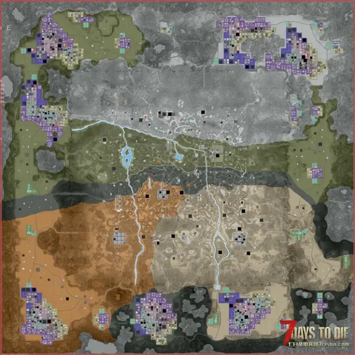 【Navezgane大地图】V1.1 纳维兹甘 10k——扩展地图